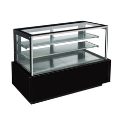 60" Square Deli Case Refrigerator, DDM60R