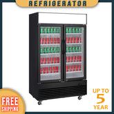 SC-1076FDX Merchandiser Refrigerator, 48"*28"*81", 1-Year labor & Parts 5-Year compressor