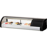 Everest ESC47R, 4ft Self Contained Countertop Refrigerated Display Case - Right Comp Mount