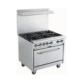 HSD-B36 Gas Range with Oven, 36"*33"*60", 1-Year Labor & Parts