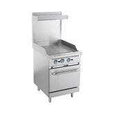 HSD-P24 Gas Griddle with Oven, 24"*33"*60", 1-Year Labor & Parts