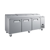 MBR-93 Pizza Prep Table, 93"*33"*43", 3-Year Labor 5-Year Parts 10-Year Compressor