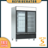 MPR-49G Glass Door Reach-In Refrigerator - Image 1