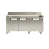 MSR-72 Refrigerated Sandwich Prep Table, 72"*30"*44", 3-Year labor 5-Year Parts 10-Year compressor