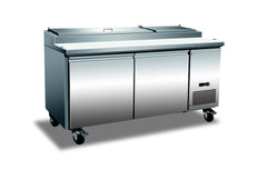 9 Pan Pizza Prep Table, PP67-9-HC