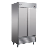 40" 2 Solid Door Reach-In Refrigerator, RR2-35-HC