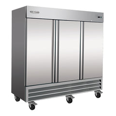 81" 3 Solid Door Reach-In Freezer, RF3-HC