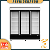 SC-1676FDX Merchandiser Refrigerator, 72"*28"*81",1-Year labor & Parts 5-Year compressor