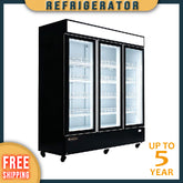 SC-1676FDX Merchandiser Refrigerator, 72"*28"*81",1-Year labor & Parts 5-Year compressor