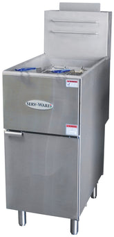 3 Tube Natural Gas Fryer, SGF-40N