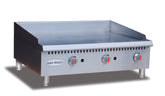 36" 3 Burner Thermostatic Gas Griddle, STGS-36