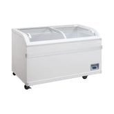 79" Glass Door Frozen Food or Ice Cream Chest Freezer Display, WD-700Y