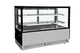 YB-18, 70" Floor Model Refrigerated Square Display Case