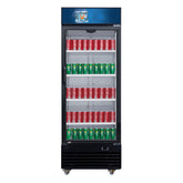 SC-476FDX Merchandiser Refrigerator, 27"*24"*80", 1-Year labor & Parts 5-Year compressor