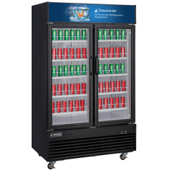 54" 2 Glass Door Merchandiser Refrigerator, DSM-47SR