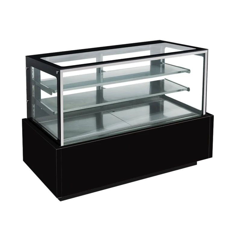 60" Square Deli Case Refrigerator, DDM60R
