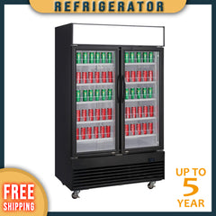 CG1.2 Door Merchandiser Refrigerator, 53"*32"*84", 1-Year labor & Parts 5-Year compressor