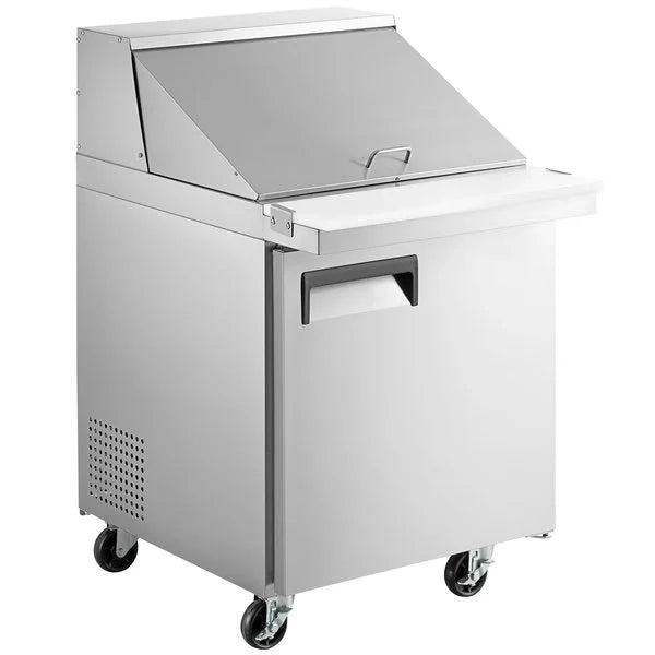 MSR-27M Prep Table Refrigerator Mega Top, 27"*34"*46", 3-Year labor 5-Year Parts 10-Year compressor