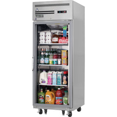 Everestref ESGR1, 29 1/4", 1 Glass Door Refrigerator
