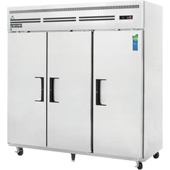 Everestref ESR3,  75" 3 Door Refrigerator