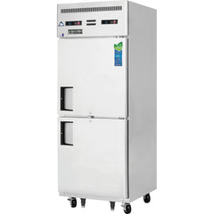 Everestref ESRFH2,  29 1/4" 1 Section Half Door (1/2 Ref & 1/2 Fzr) Dual Temp