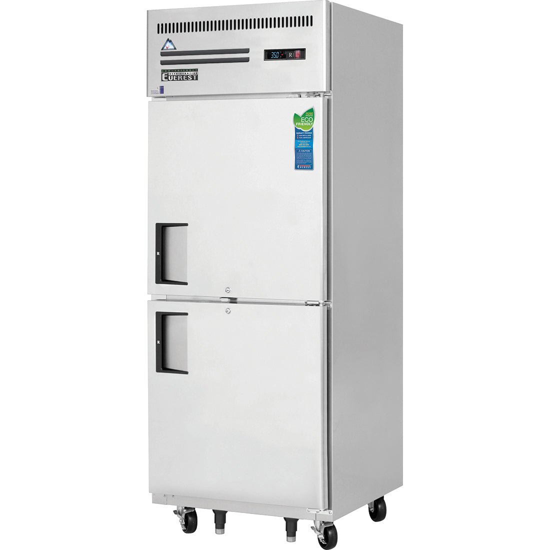Everestref ESRH2, 29 1/4" 1 Section Half Door Refrigerator