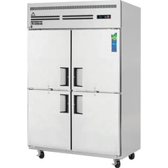 Everestref ESRH4, 49 3/4" 2 Section Half Door Refrigerator