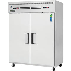 Everestref ESWRF2,  59" 2 Wide Door (1/2 Ref & 1/2 Fzr) Dual Temp