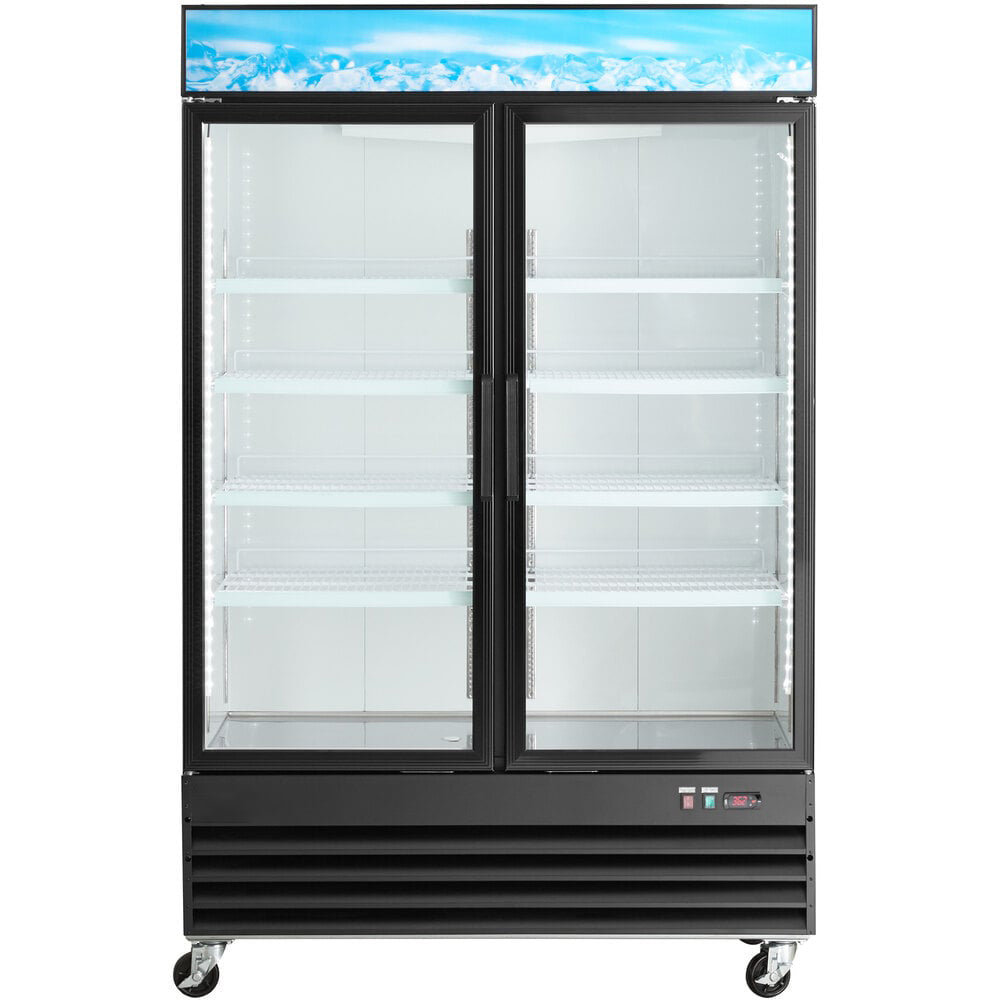 53" 2-door Swing Glass Door Merchandiser Refrigerator, G1.2