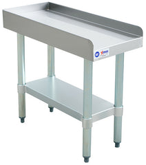 Omcan 30″ x 12″ Stainless Steel Equipment Stand with Galvanized Undershelf and Legs