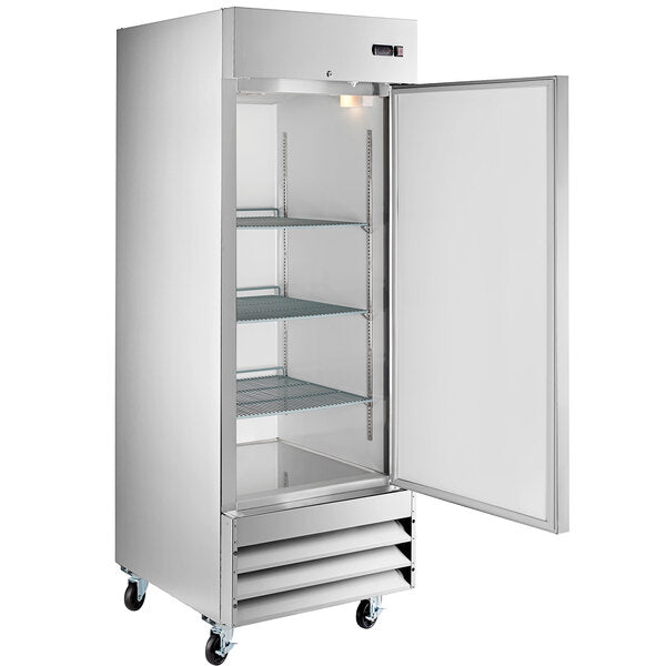 MR-23 1 Solid Door Reach-In Refrigerator, 27"*31"*82", 3-Year labor 5-Year Parts 10-Year compressor