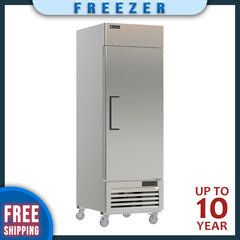 MF-23 Reach-In Freezer, 27"*31"*82", 3-Year labor 5-Year Parts 10-Year compressor