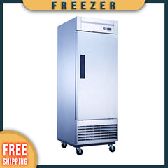 CR-23 1 Solid Door Reach-In Refrigerator, 27"*31"*82", 3-Year labor 5-Year Parts 10-Year compressor