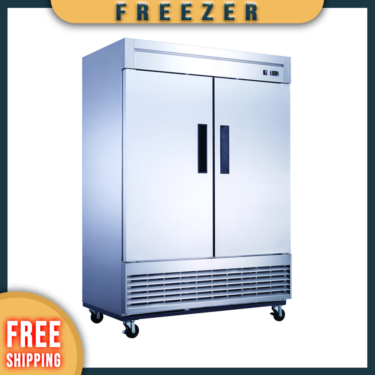 CR-49 Reach-In Refrigerator, 54"*32"*82", 3-Year labor 5-Year Parts 10-Year compressor
