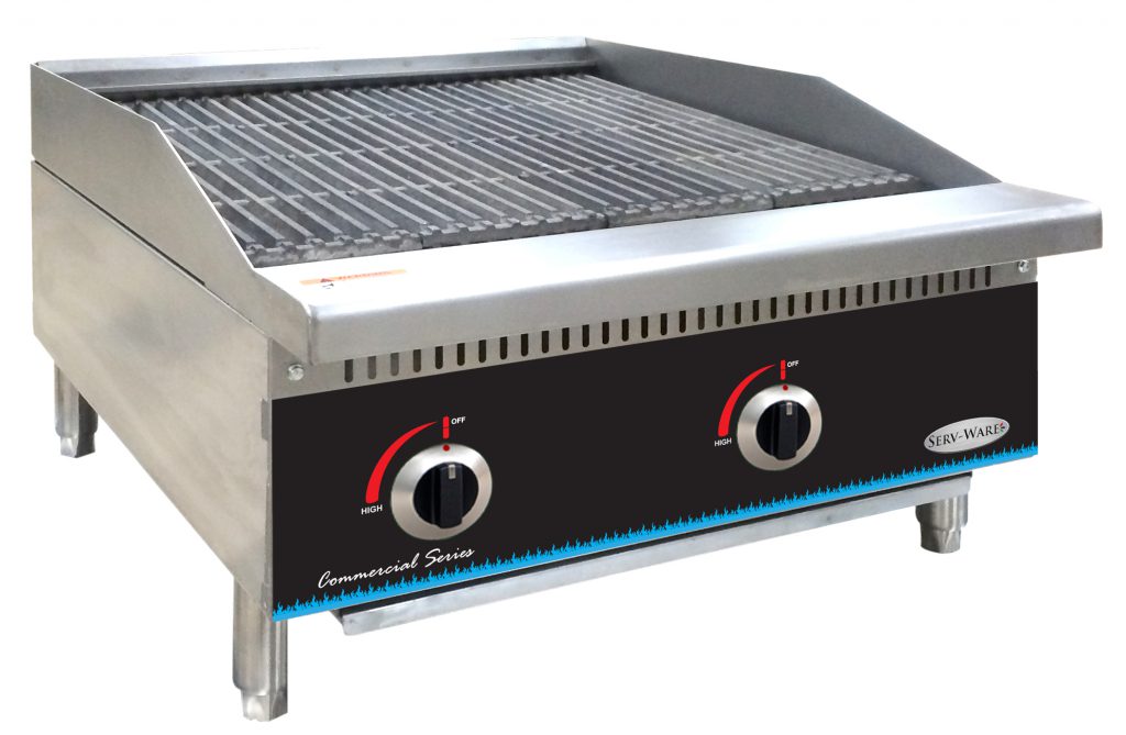 48" 4 Burner Radiant Charbroiler, SCBS-48