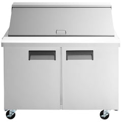 MSR-48M Mega Top Refrigerated Sandwich Prep Table, 47"*35"*46", 3-Year labor 5-Year Parts 10-Year compressor