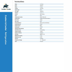 MF-23 Reach-In Freezer, 27"*32"*82", 3-Year labor 5-Year Parts 10-Year compressor