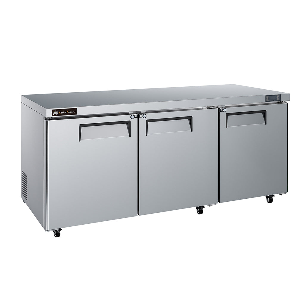 MTR-72 Undercounter Commercial Refrigerator, 72"*30"*36", 3-Year labor 5-Year Parts 10-Year compressor