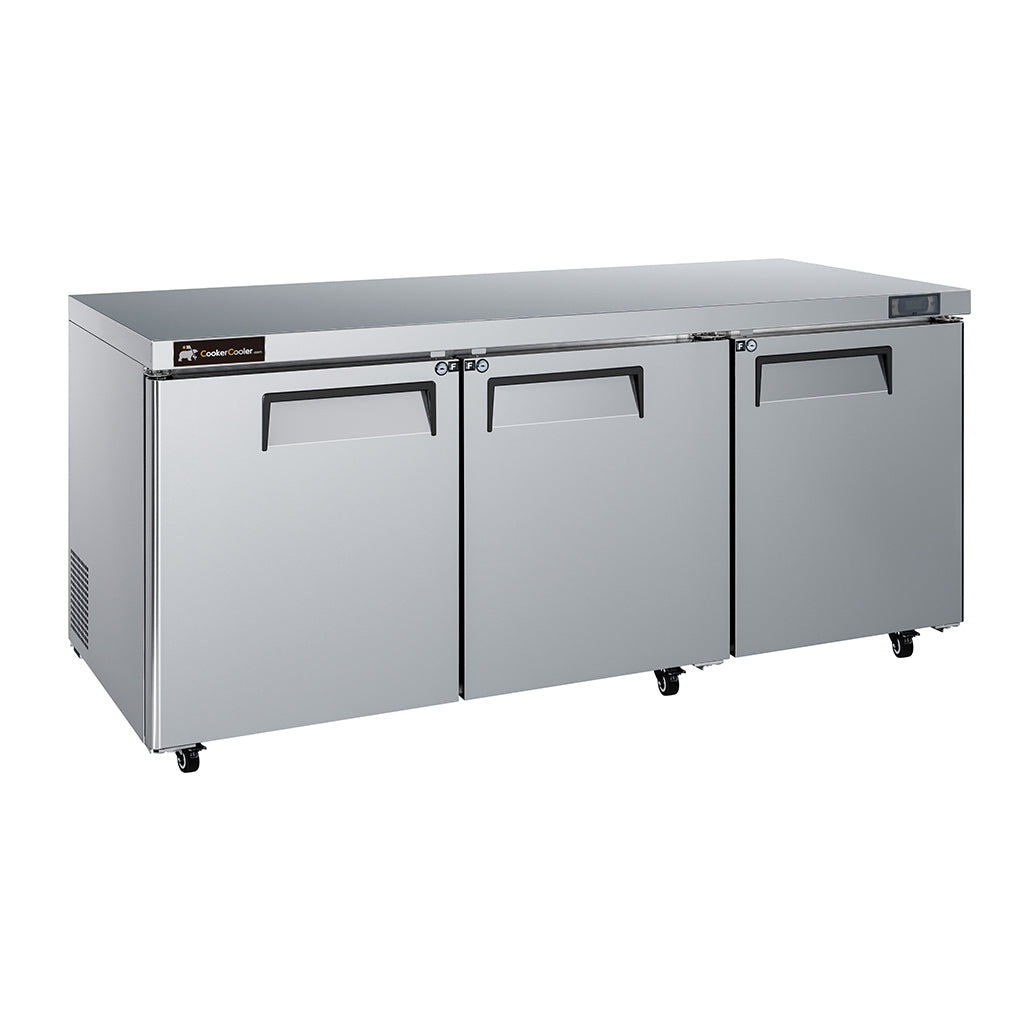 MTF-72 Undercounter Commercial Freezer, 72.68*30.00*36.57 , 3-Year labor 5-Year Parts 10-Year compressor