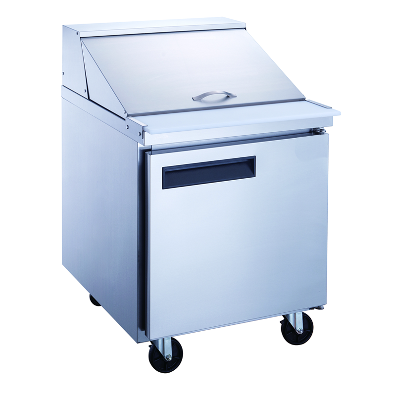 CSR-27M Prep Table Refrigerator Mega Top, 27"*34"*46", 3-Year labor 5-Year Parts 10-Year compressor