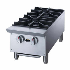 ACHPA12, Commercial 12" Hot Plate with 2 Burners