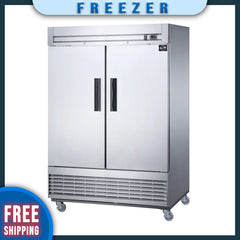 55" 2-Door Reach-in Commercial Freezer, E60F
