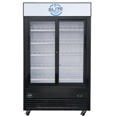 40" 2 Glass Door Merchandiser Refrigerator, ESM34