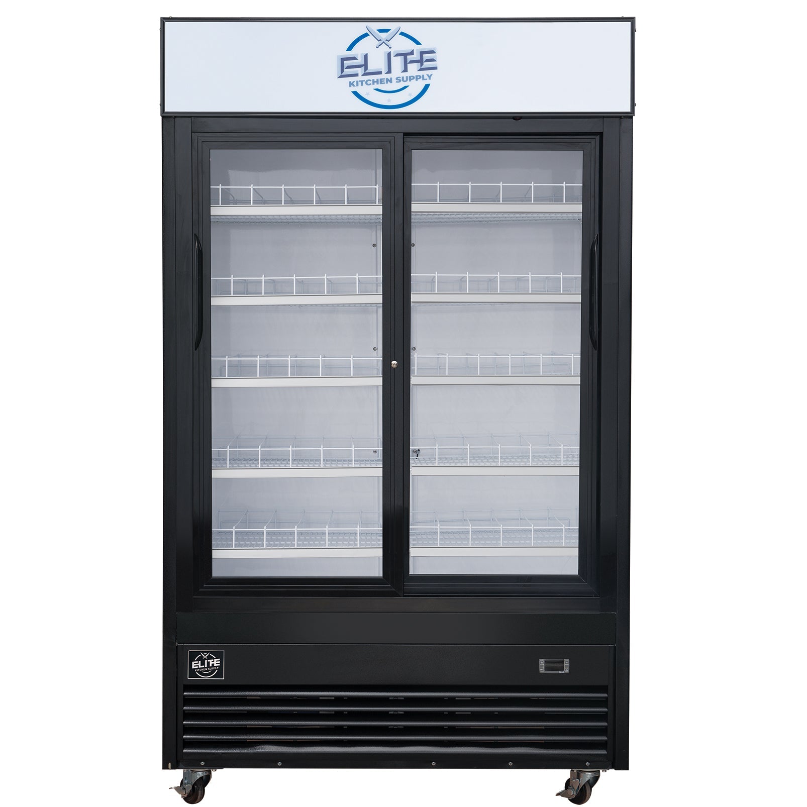 40" 2 Glass Door Merchandiser Refrigerator, ESM33SR