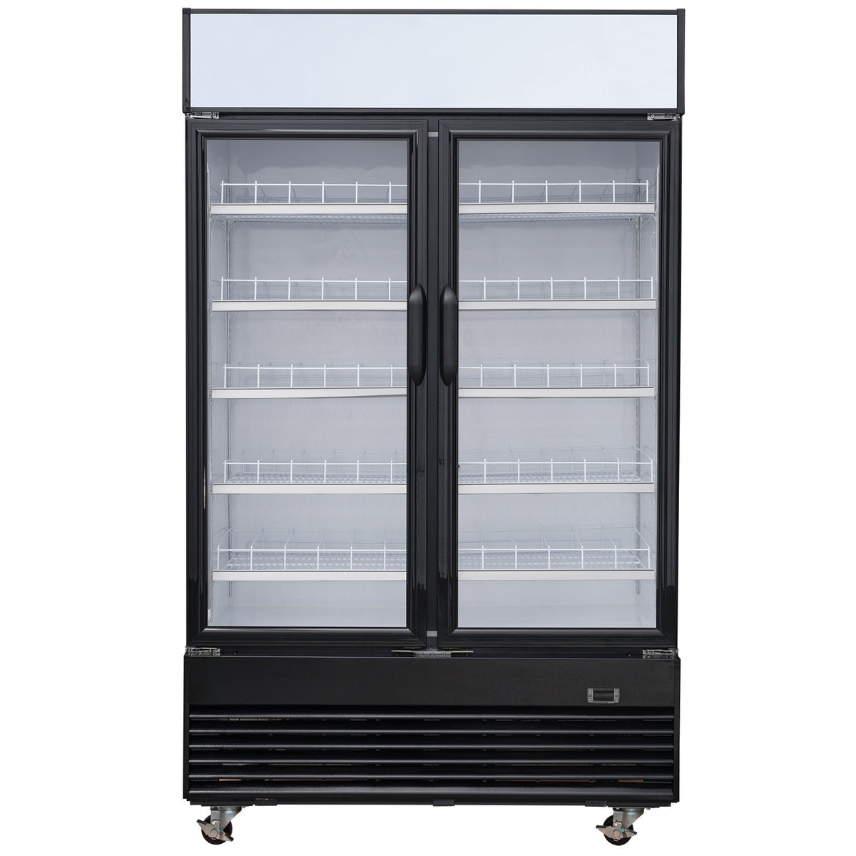 48" 2-Door Merchandiser Refrigerator, EKS SC-1076FDX