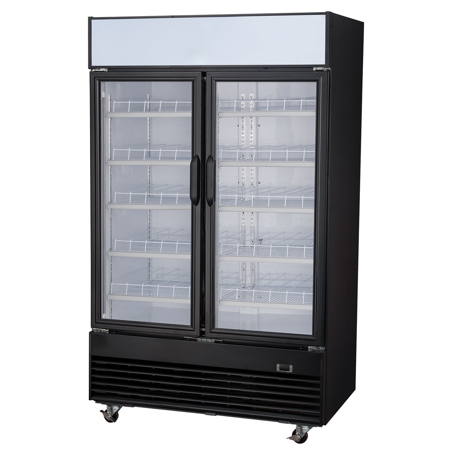 48" 2-Door Merchandiser Refrigerator, EKS SC-1076FDX