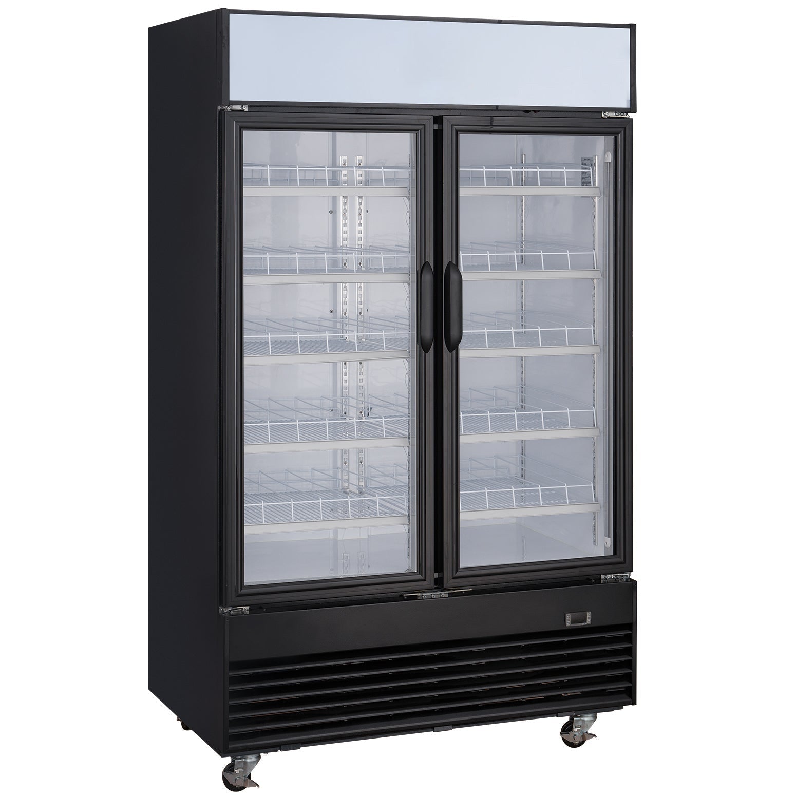 48" 2-Door Merchandiser Refrigerator, EKS SC-1076FDX