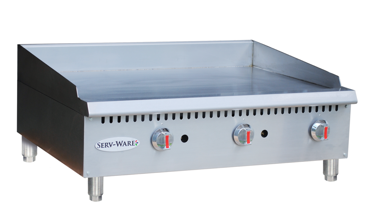 36" 3 Burner Manual Gas Griddle, SMGS-36