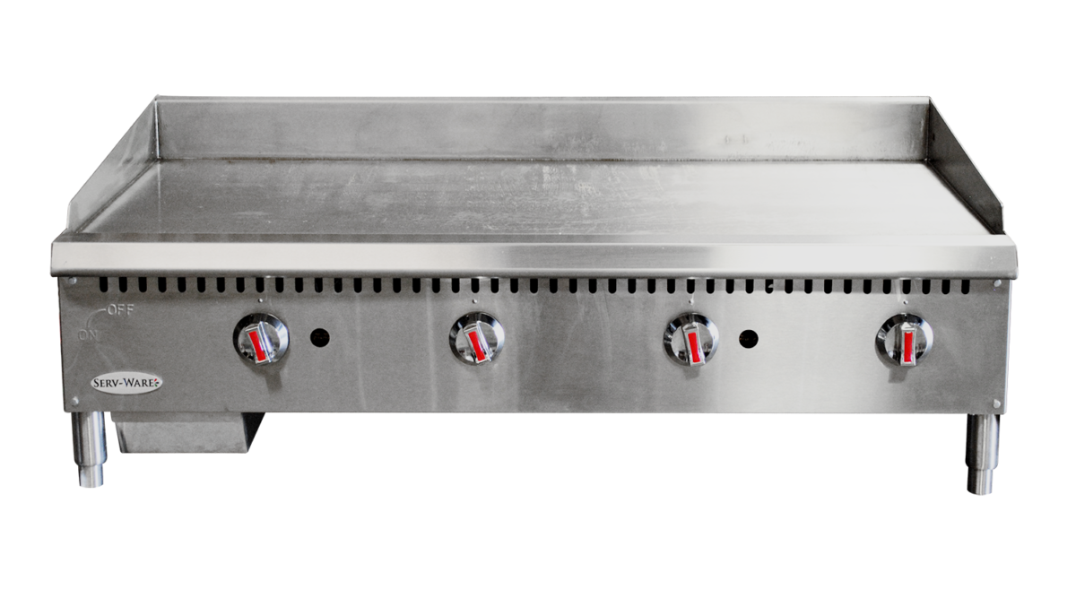 48" 4 Burner Manual Gas Griddle, SMGS-48