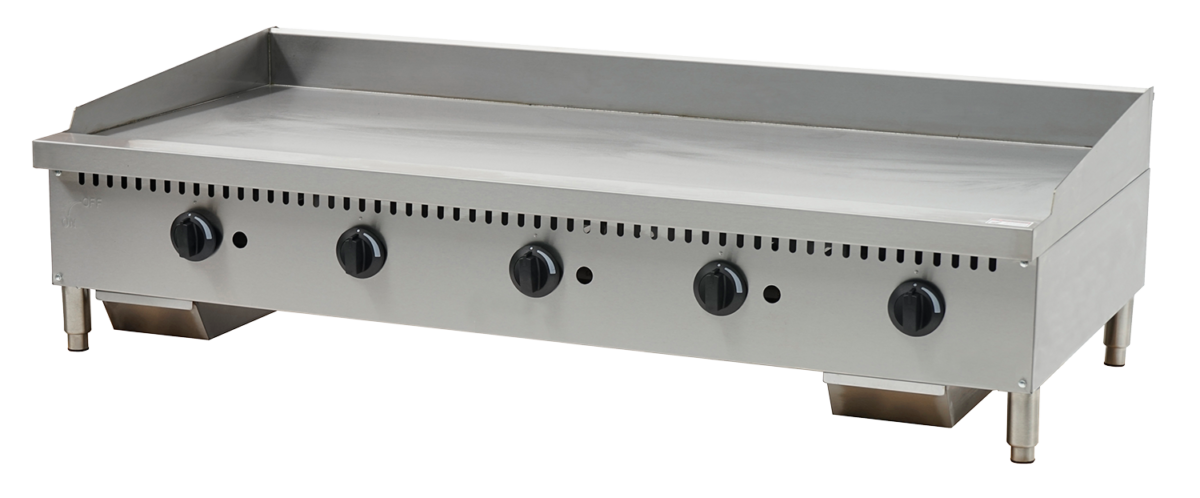 60" 5 Burner Thermostatic Gas Griddle, STGS-60